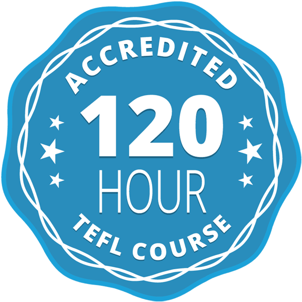 Accrditated 120 Hour TEFL Course Logo