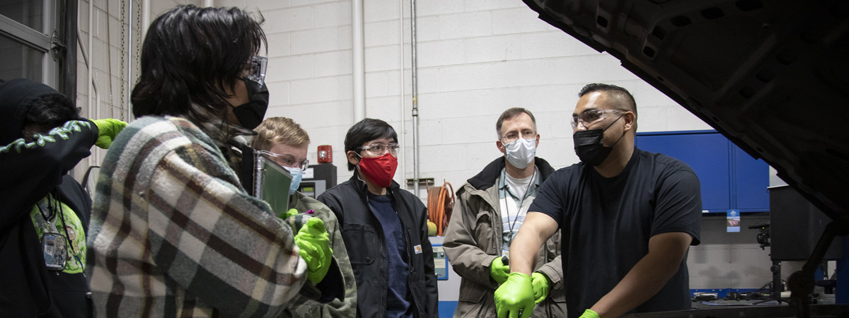 CCC Automotive Students